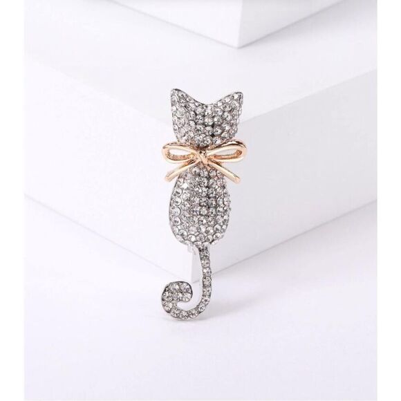 Cat Brooch - Picture 1 of 6